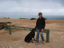 Cass and I at the Great Australian Bight